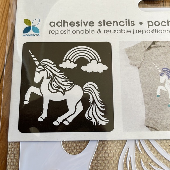 COPY - NIP Unicorn 🦄 Reusable Adhesive Stencil - Picture 2 of 3